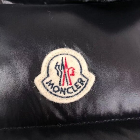 Moncler Black Hooded Down Vest, Size M - Picture 6 of 7